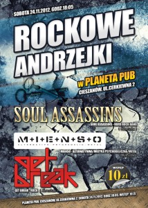 2012-11-24 - Rockowe Andrzejki - Cieszanów - Planeta Pub
