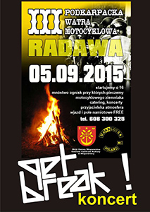 Trzecia Watra Motocyklowa - Radawa 2015