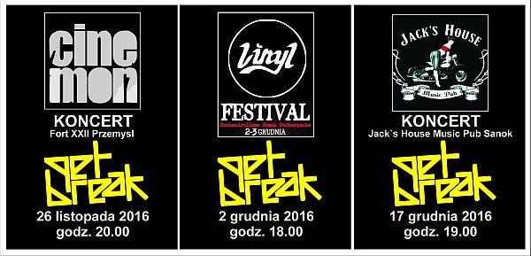 Get Break koncerty zima 2016