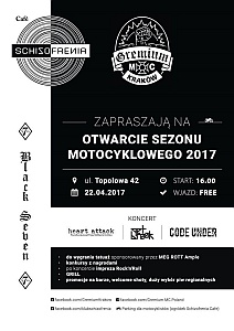 Otwarcie Sezonu Motocyklowego 2017 w Krakowie.